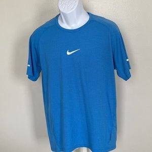 Nike Dri-Fit Mens Sz L Short Sleeve Polyester Top